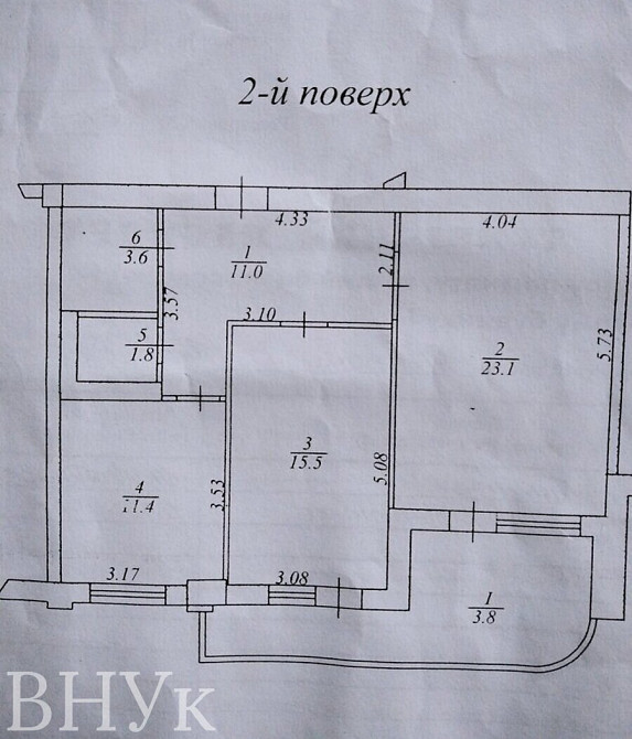 Продаж Квартира 2-кімнатна, 2/10 поверх на Гнатюка Академіка Ternopil' - photo 18