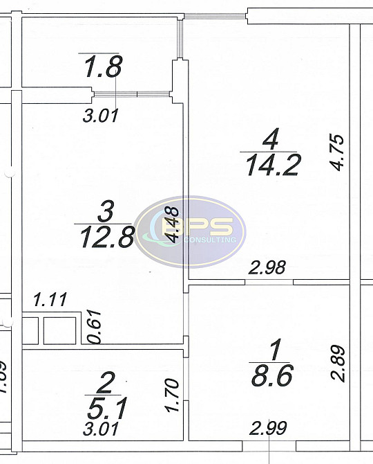 Продаж 1к квартири 42.5 кв. м Одеса - фото 5