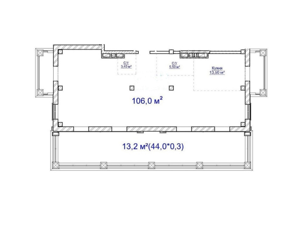 Продам 3 комнатную квартиру с видом на море в доме элит класса ЖК Авторский Фонтанка - фото 7