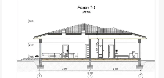 Продаж 1-поверховий Будинок з ділянкою 3 сот 115 кв.м 3 кімн. на Почаєвська Ужгород