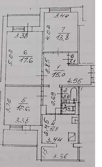 Продаж Квартира 3-кімнатна, 15/16 поверх на Ревуцького вул., д. 19/1 Київ - фото 15