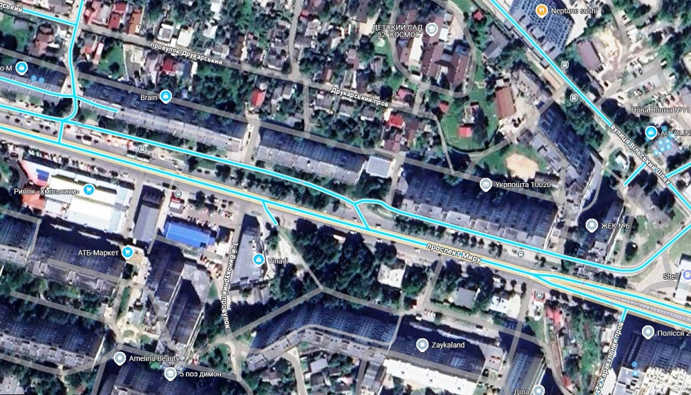 Продаж 3к Квартира 63 кв.м проспект Миру Житомир - фото 1