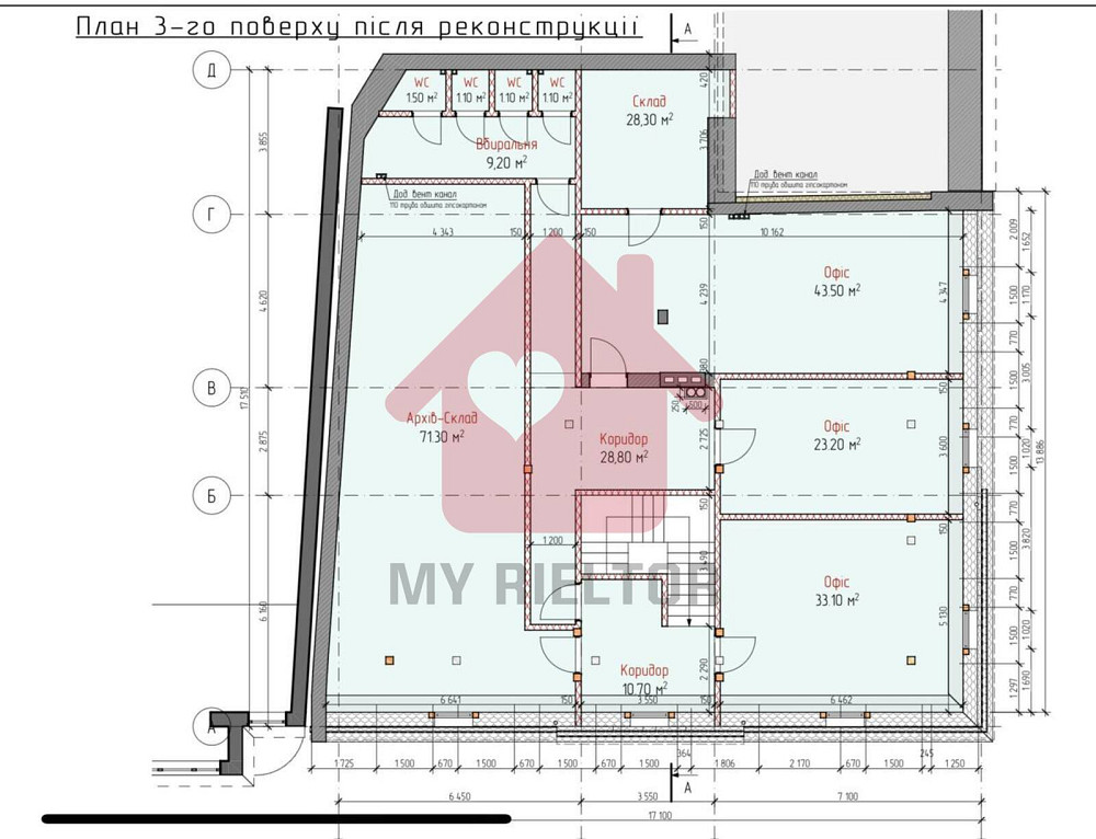 Оренда приміщення вільного призначення поверх - 3/3 Uzhhorod - photo 4