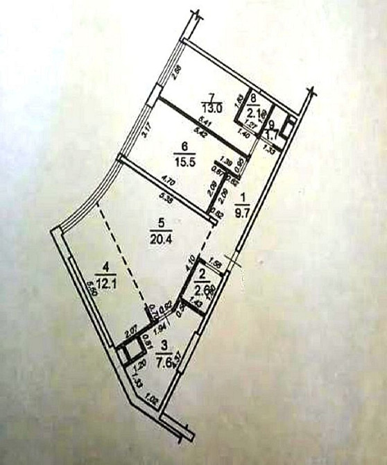Продаж Квартира 3-кімнатна на ул. Каманина, 16а/6 Одесса - изображение 9