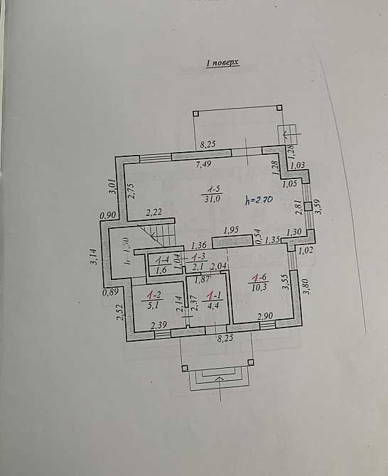 Продаж Будинок 3-кімнатний Пидрясне - изображение 13