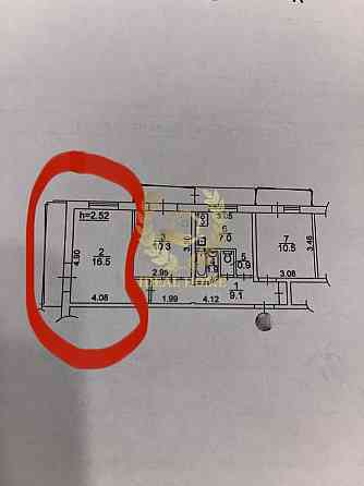 Продаж кімнати в 3к.квартирі, Лісовий Массив Київ