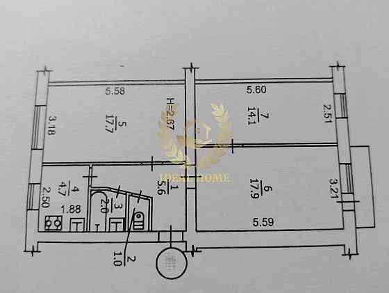 Продається велика, простора 3-кімнатна квартира в Києві Київ