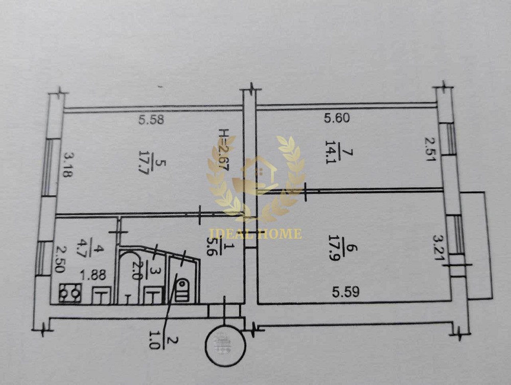 Продається велика, простора 3-кімнатна квартира в Києві Київ - фото 2