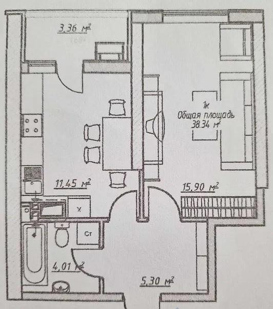 Продається 1к квартира в ЖК «Елегія Парк» Odessa - photo 14