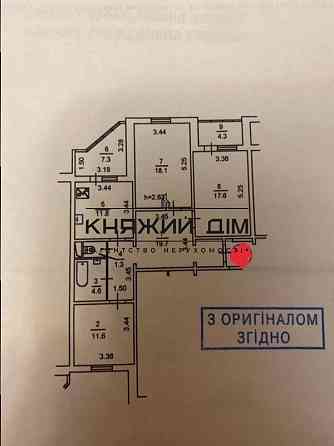 Продажа 3 х комнатной квартиры на проспекте Петра Григоренко 1 21141325 Київ