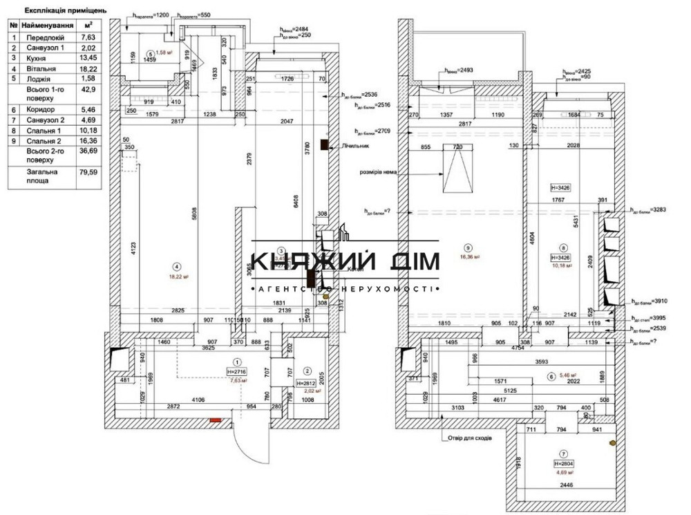 Продаж 3-кімнатної двоповерхової квартири в ЖК Львівський квартал. № 21146389 Київ - фото 6