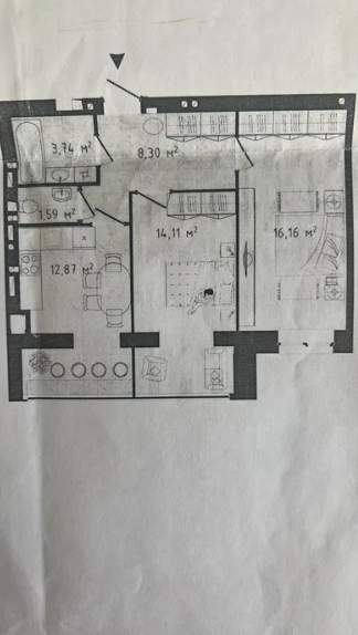 Продам квартиру в ЖК "Чайка" (п.Котовского) Крижанівка (Комінтернівський район) - фото 4