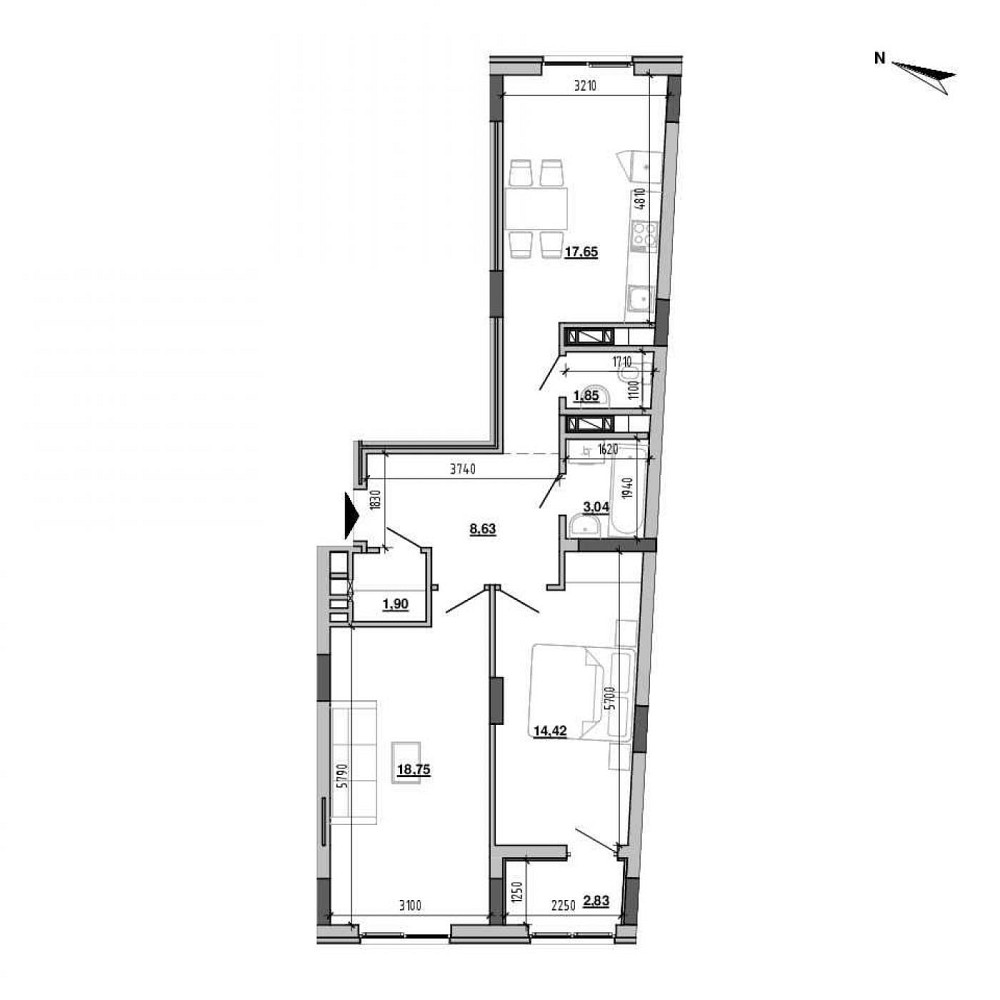 Продаж Квартира на улица Хмельницького Богдана 116 Львов - изображение 2