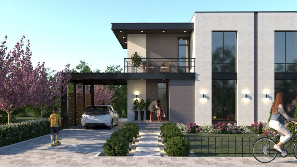 Продаж 2-поверховий Будинок з ділянкою 3.5 сот 130 кв.м 5 кімн.  Домажир - фото 1