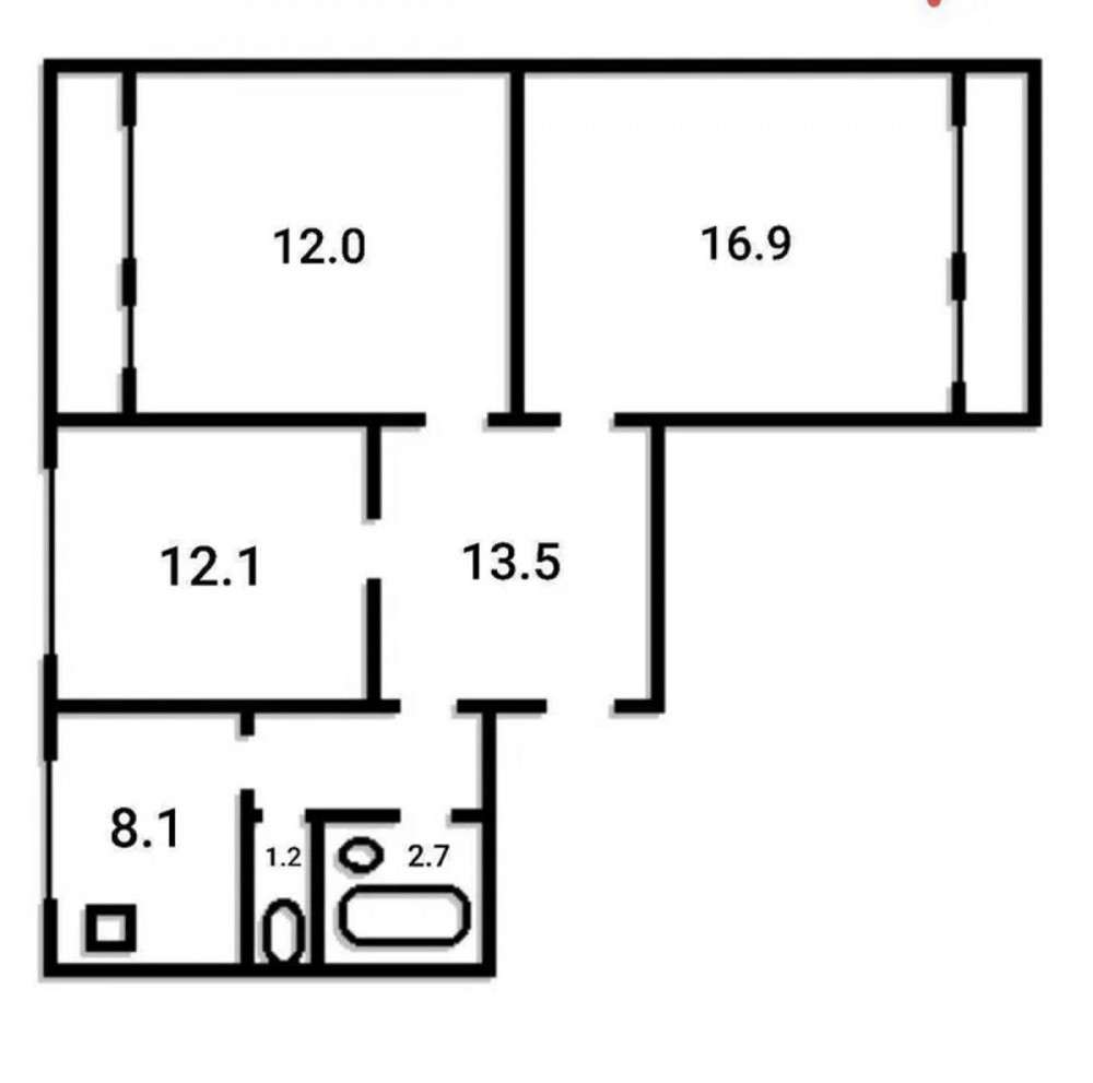 Продаж Квартира 2-кімнатна, 12/16 поверх на Гетьмана Вадима вул., д. 44 Київ - фото 9