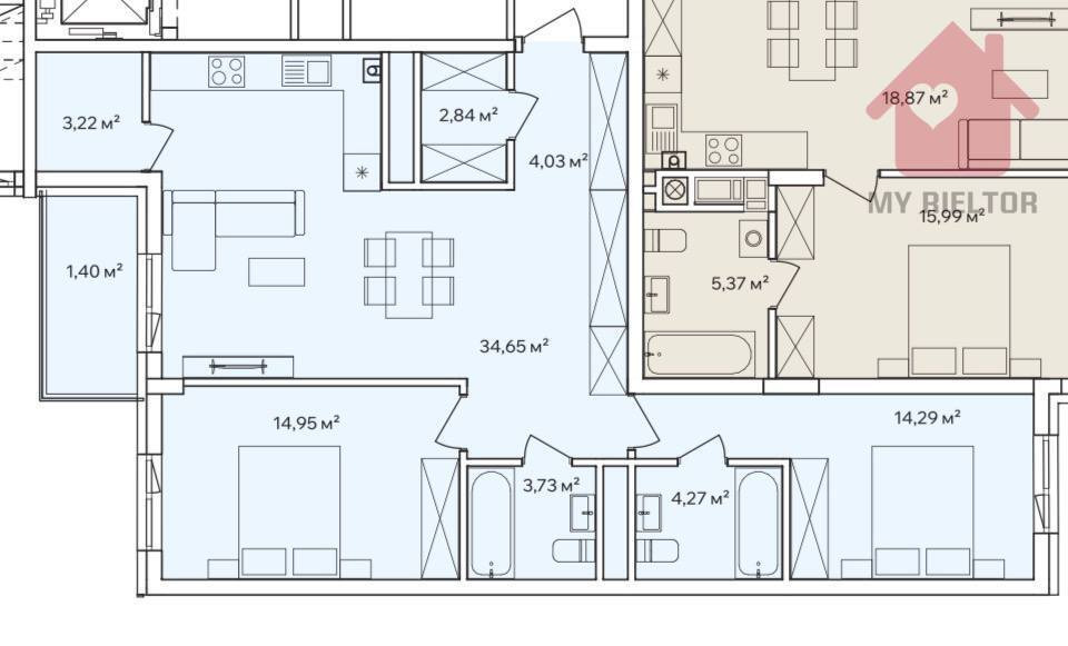 Продаж Квартира 2-кімнатна, 4/6 поверх на Бабяка, 56 Uzhhorod - photo 6