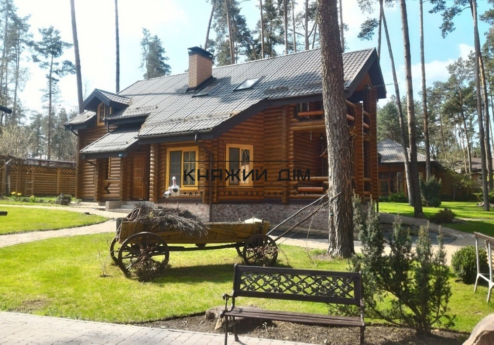 БЕЗ КОМІСІЇ!!! Продаж шикарної садиби у лісі, Плюти, Конча Заспа. 134857  - фото 1