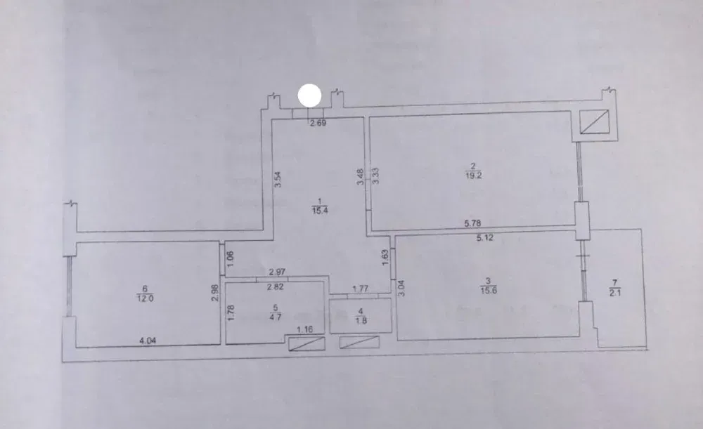 Продаж 2к Квартира 71 кв.м Слов'янська набережна 21Б Ужгород - фото 18