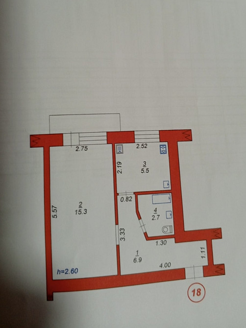 Продаж 1к Квартира 31 кв.м Новоівницьке Zhytomyr - photo 1