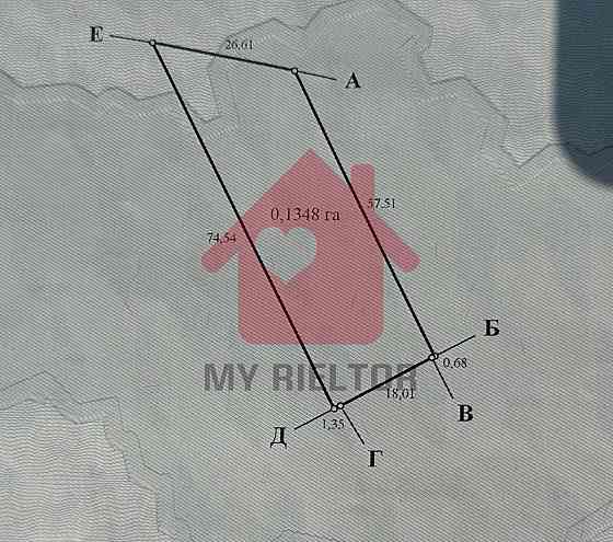Продаж земельної ділянки 13.48 соток на Урочище Грабини 