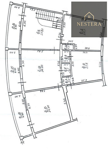 Оренда офісне приміщення на Жупанатська пл., 1 приміщень - 8, поверх - 2/7 Ужгород - фото 13