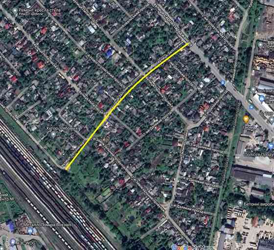 Продаж земельної ділянки 10 соток на Залізнична Житомир