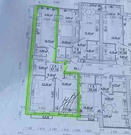 Продаж Квартира 2-кімнатна, 12/15 поверх на вул. Княгинин Івано-Франківськ