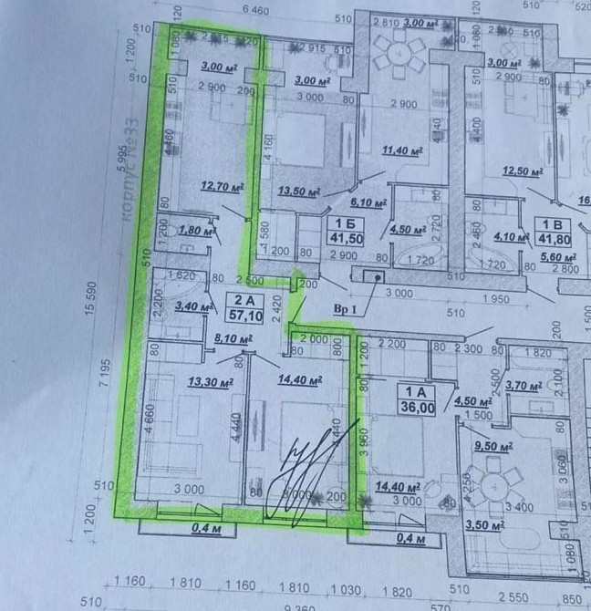 Продаж Квартира 2-кімнатна, 12/15 поверх на вул. Княгинин Івано-Франківськ - фото 2