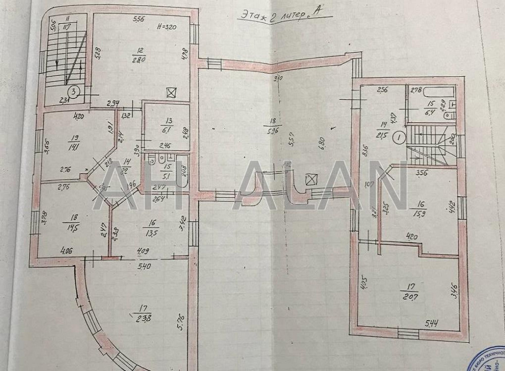 Оренда офісне приміщення на Черняховського вул., 36 приміщень - 12, поверх - 1/3 Київ - фото 11