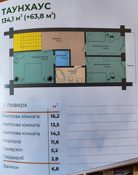 Продаж Будинок 4-кімнатний на Ольгинська Житомир - изображение 1