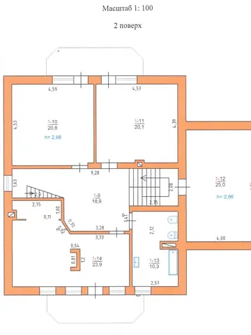 Продаж 2-поверховий   283.6 кв.м 5 кімн. на Лесі Українки вулиця 22А  - фото 19