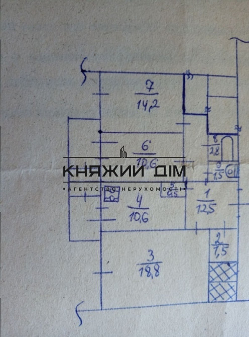 Продажа 3-х к. квартиры на Отрадном. № 21137155 Київ - фото 20