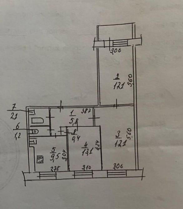Продаж Квартира 3-кімнатна, 1/10 поверх на Мира пр., 6 Дніпро - фото 7