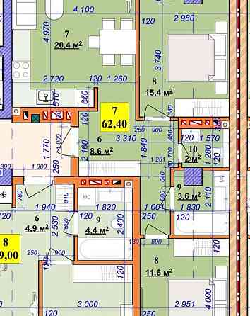 Продаж Квартира 2-кімнатна, 2/10 поверх на Національної Гвардії вул., 3 Івано-Франківськ