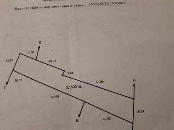 Продаж земельної ділянки 15 соток Іванків