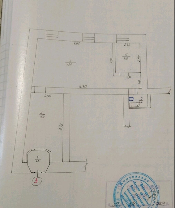 Оренда торгове приміщення на Оводова поверх - 1/5 Винница - изображение 1