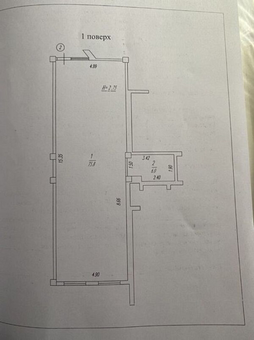 Оренда торгове приміщення на Святослава Рихтера, 2в поверх - 1/5 Одесса - изображение 5