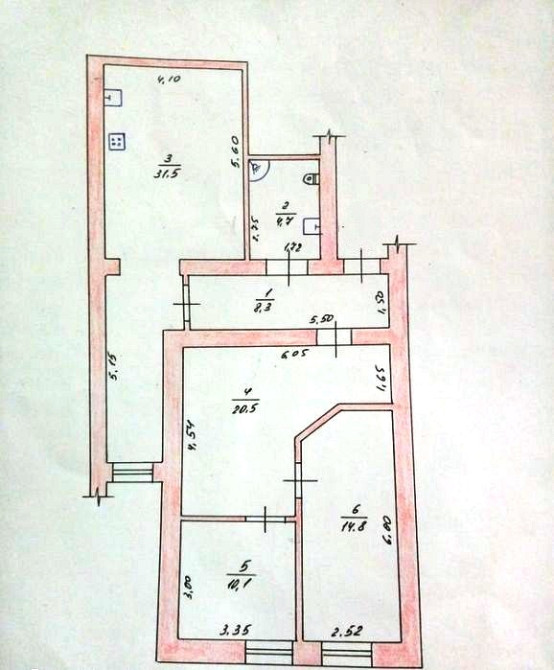 Продаж 3к Квартира 89 кв.м Атамана Соколовських Zhytomyr - photo 2