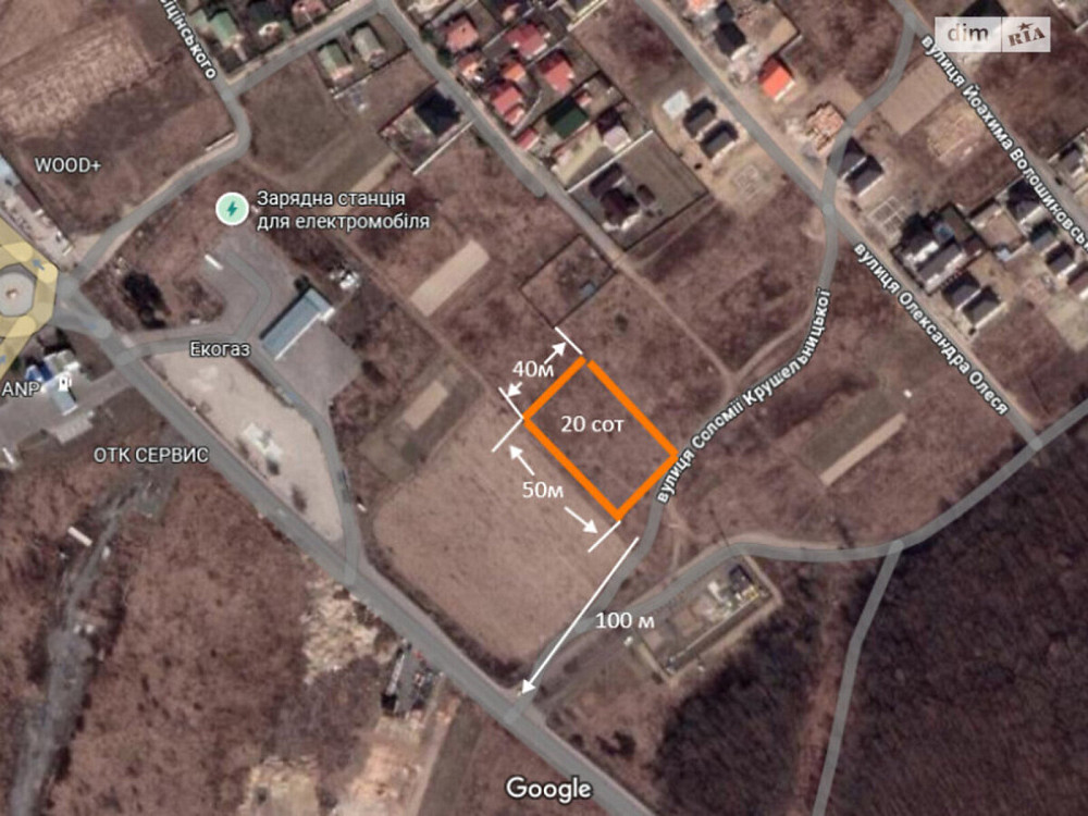 Продаж земельної ділянки 10 соток на Соломії Крушельницької Вінниця - фото 1