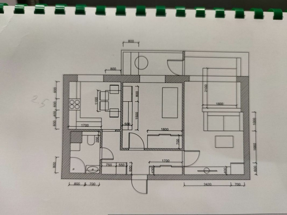 Оренда Квартира 2-кімнатна, 6/9 поверх на ул. Щусева, 8а Київ - фото 5