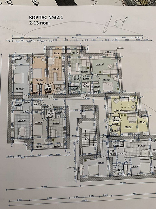 Продаж Квартира 1-кімнатна, 11/13 поверх на вул. Княгинин Івано-Франківськ - фото 1
