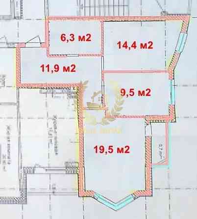 Продаж Квартира 2-кімнатна, 21/23 поверх на Радунская ул., 2/18 Kiev