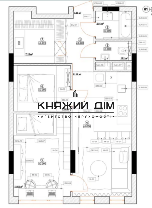 єВідновлення!!!! Продаж 2х кім. квартири ЖК Рів#700;єра КОД 21145926 Київ - фото 20