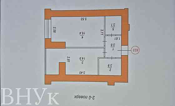 Продаж Квартира 1-кімнатна, 2/12 поверх на Енергетична Тернополь
