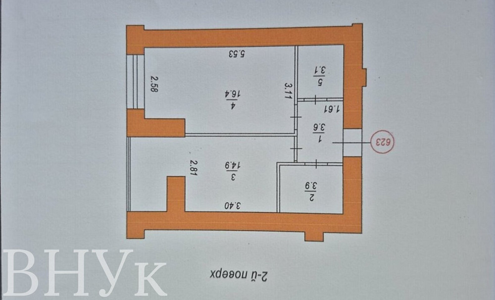 Продаж Квартира 1-кімнатна, 2/12 поверх на Енергетична Тернополь - изображение 6
