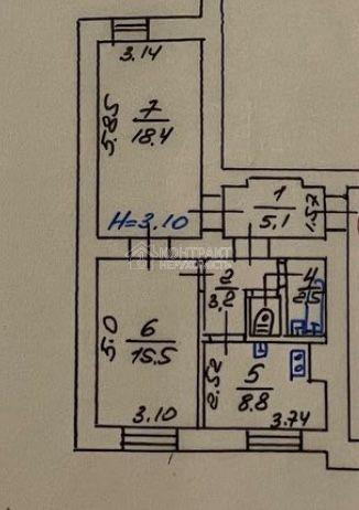 Продаж Квартира 2-кімнатна, 2/7 поверх на вул. Героїв Харкова Харків - фото 2
