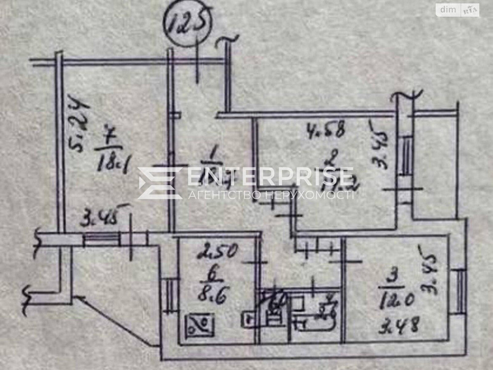 Продаж Квартира 3-кімнатна, 13/16 поверх на вул. Подлесная Київ - фото 12