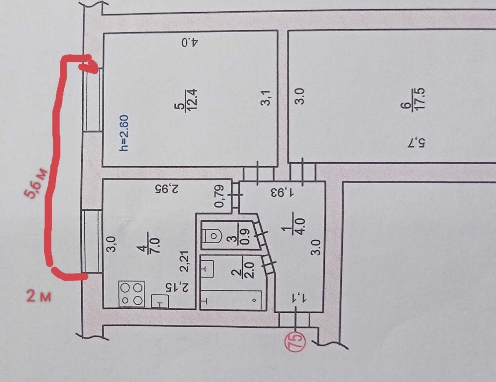 Продам 2-кімнатну квартиру на Корольова / Глушко Одеса - фото 4