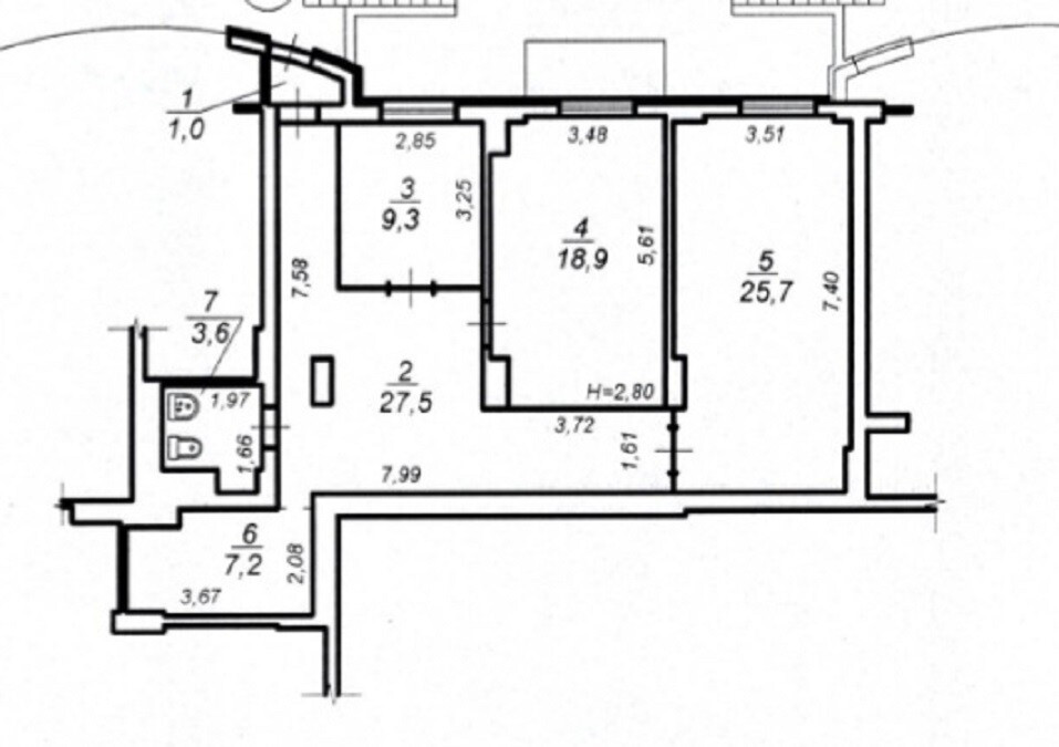 Оренда офісне приміщення на улица Натальи Забилы (Цулукидзе), д.5 приміщень - 4, поверх - 1/25 Киев - изображение 17
