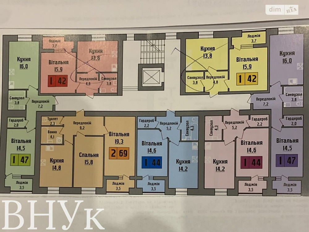 Продаж Квартира 1-кімнатна, 9/10 поверх на Рівненська Луцьк - фото 2